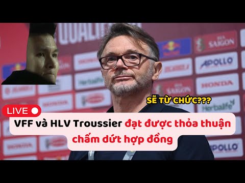 VFF chấm dứt hợp đồng với HLV Philippe Troussier ngay trong đêm sau trận thua 0 3 trước Indonesia