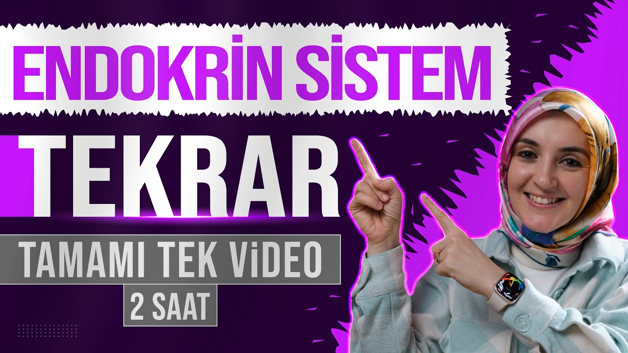 2) Endokrin Sistem FULL TEKRAR | 11. Sınıf Biyoloji | AYT Biyoloji Konu Anlatımı 2