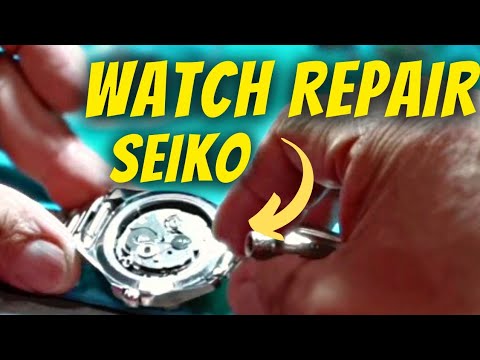 Seiko Watch Repair | Seiko 5 Sports Automatic Cleaning (25 Year Old ...