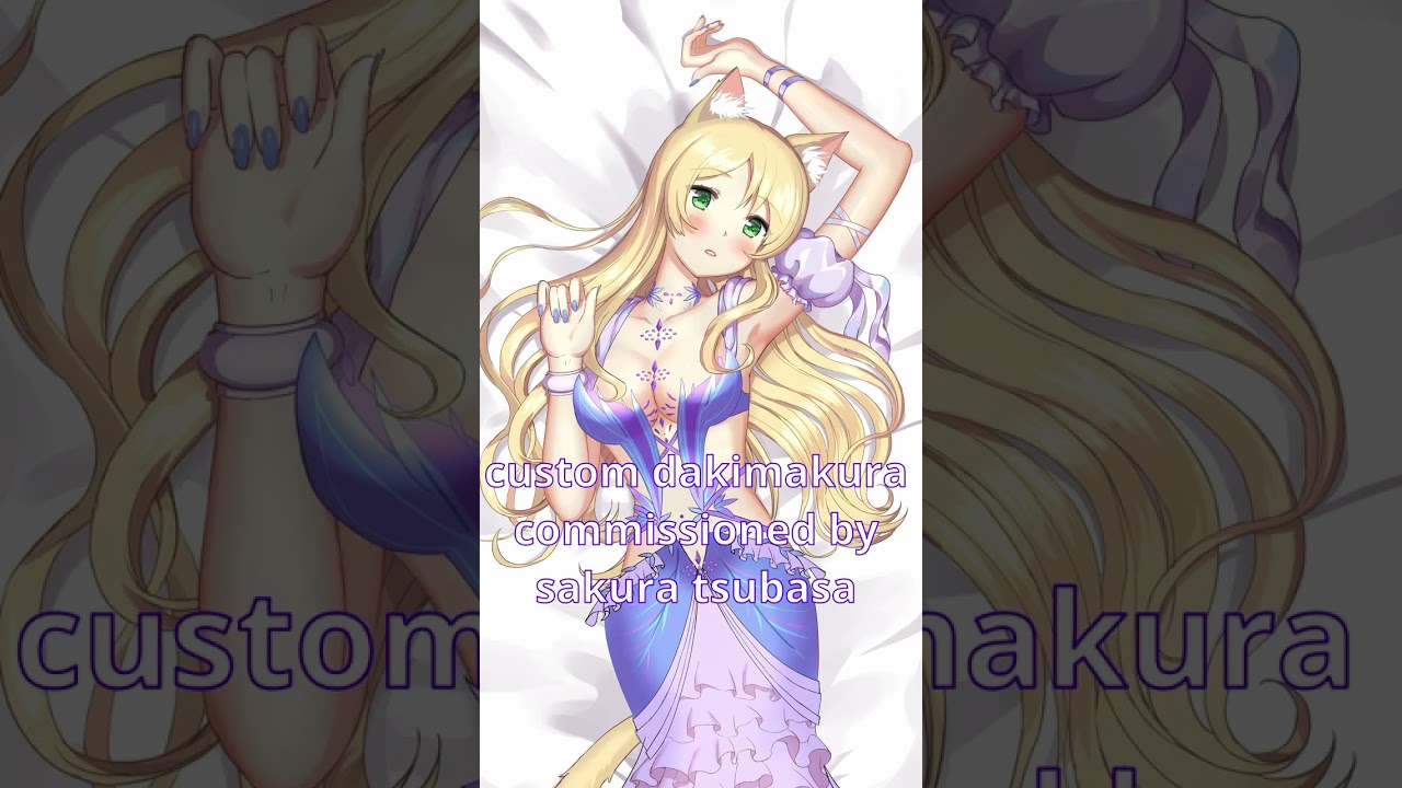 Commissioned dakimakura art