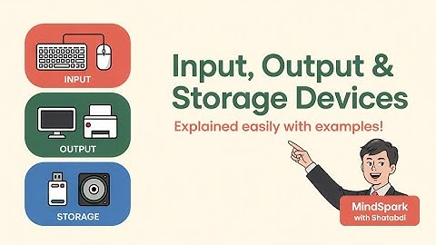 Input,Output & Storage Devices.