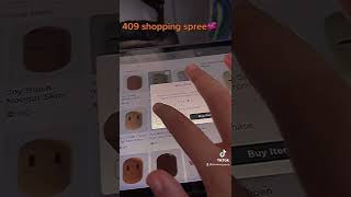 409 robux shopping spree💕 (NOT BRAGGING⚠️) screenshot 2