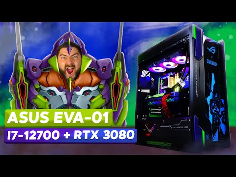 i5-12400 vs i7-12700 + RTX 3080 12Gb 👽 БРЕНДИРОВАННАЯ сборка ИГРОВОГО ПК Asus EVANGELION