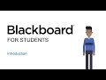 Blackboard for students  introduction