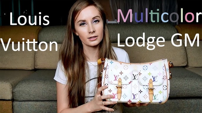 LOUIS VUITTON Ltd Edtn GM Lodge Murakami White Multi-color