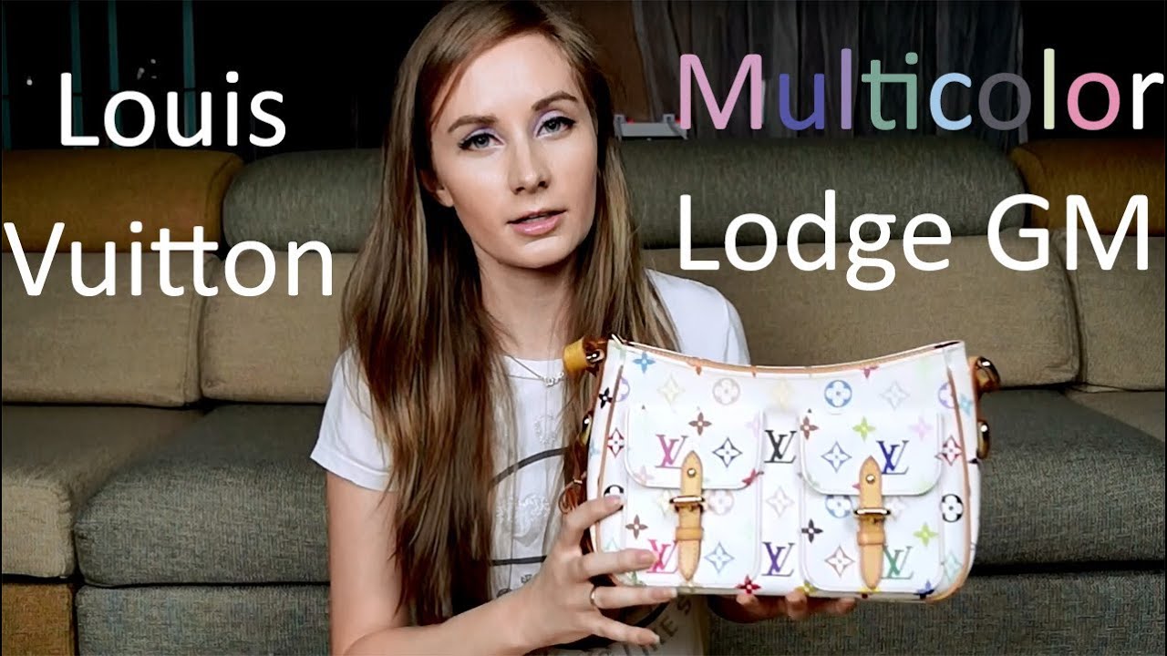 Louis Vuitton Multicolor Lodge GM Review - YouTube 