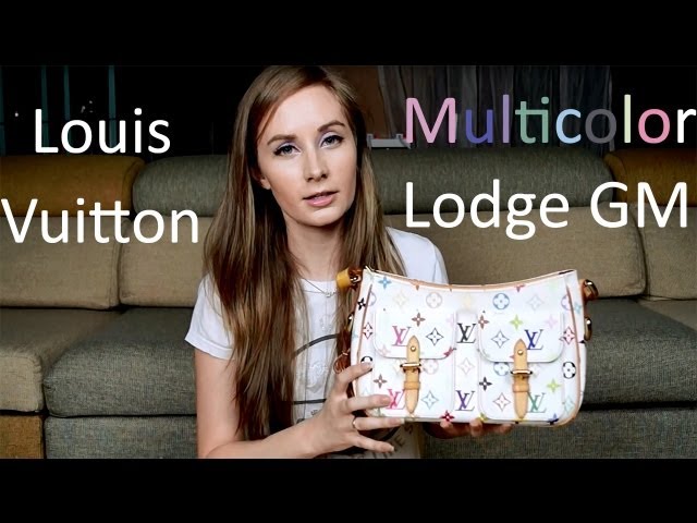 Louis Vuitton Lodge Handbag Monogram Multicolor GM
