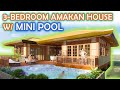 AMAKAN HOUSE DESIGN: 3 Bedroom with MINI POOL