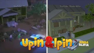 Tiru Aksi Upin Ipin Lembaga Hitam Ditangkap Polisi versi Sakura School Simulator