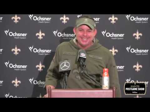 Saints Sean Payton Postgame after game vs Los Angeles Rams football score