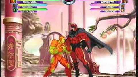 MvC2: Magneto 100% Sequence (Match Start)