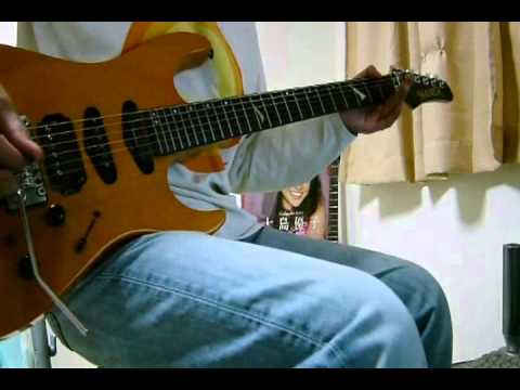 AKB48 遠距離ポスターのギターを弾いてみた（guitar cover)