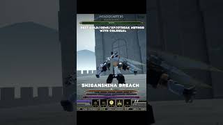 Crazy farm method with colossal Titan  ￼#aotrevolution #aotr #attackontitanrevolution #roblox