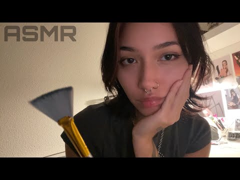 ASMR ☆ drawing on you (facepaint rp)