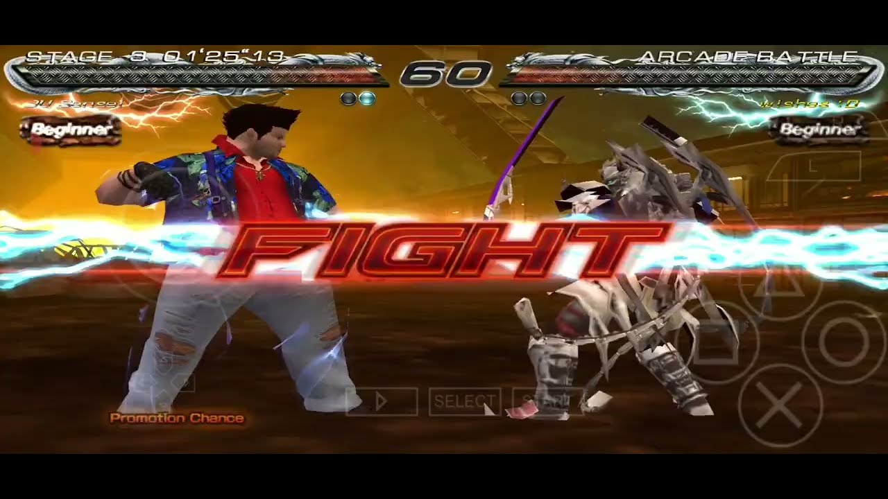 BOB vs Yusimitsu fight Tekken7