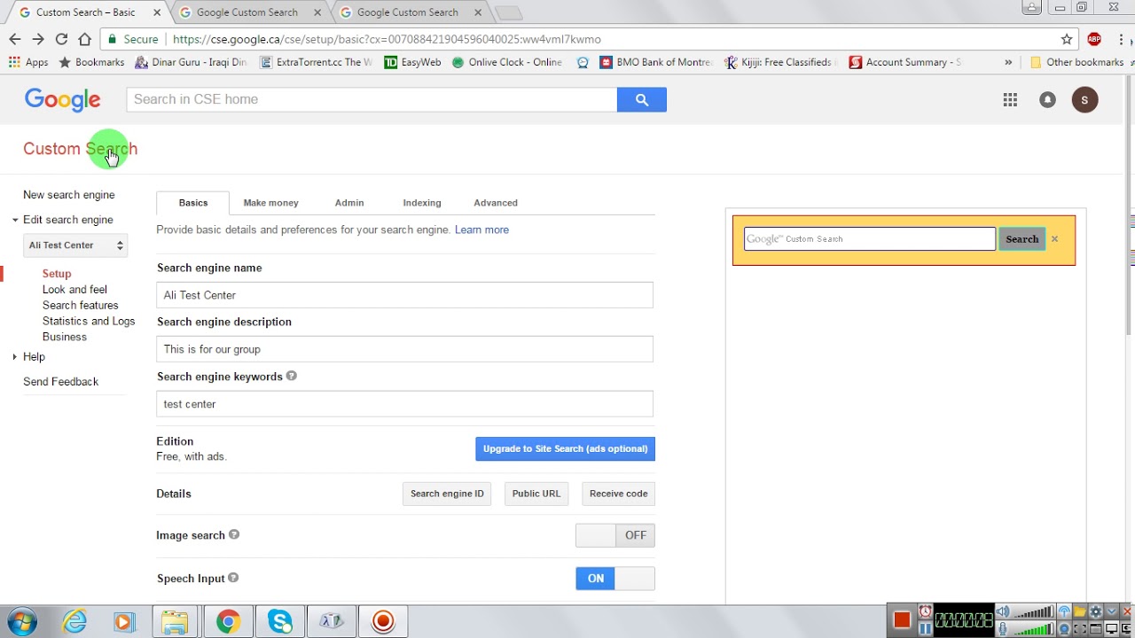 Using Custom Search Engine part 14 - YouTube