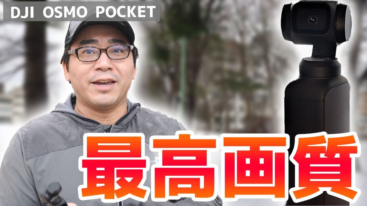 検証】DJI Osmo Pocketの最高画質の実力は？4K60fpsで試し撮り＋使って 