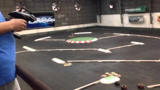 SJF01:マルチリンク軌道の修正直後の走行ビデオその1（ホップアップ無し）