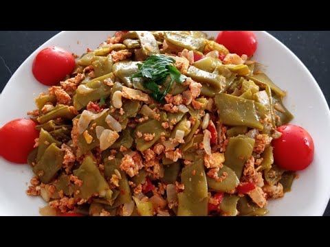 Kolay Olduğu Kadar Pratik Yumurtalı Taze Fasulye Kavurma Tarifi Nefis Yemek Tarifleri