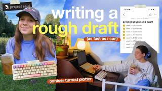 let's start & finish a draft in one video 👀 (a writing vlog)