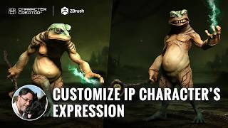 ZBrush Face Tools for CC5: Custom Expressions & Dynamic Wrinkles for Alien Characters