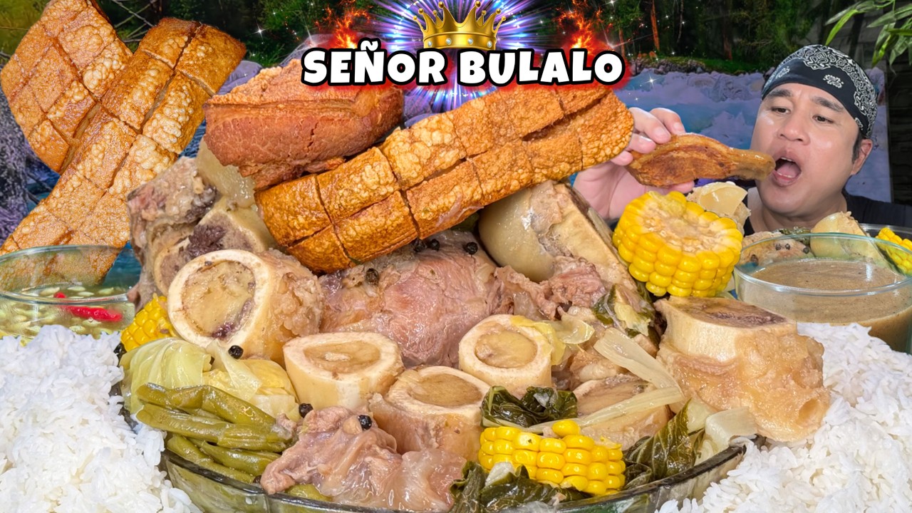 Nilagang baka | Lechon kawali | Bone marrow Mukbang Pinoy Mukbang