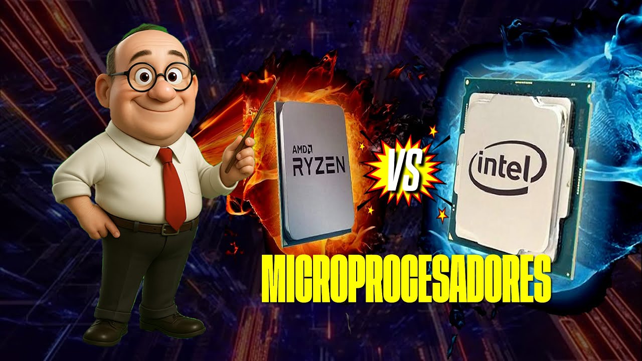 ¿Qué es un microprocesador? 🧠 Historia y funcionamiento (Aprende Fácil con el Profe)