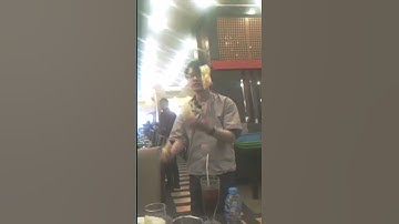 Thumbnail of Japanese Shoegaze Band Juggling in Indonesian Restaurant #shorts
