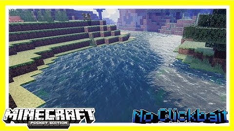 [NO LONGER WORKS] OSBES Shader #RealisticMCPE | POSSIBLY THE MOST REALISTIC SHADER ON MCPE??