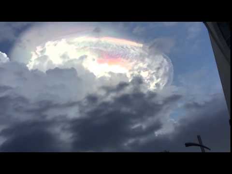 Rainbow Cloud Spotted in Costa Rica