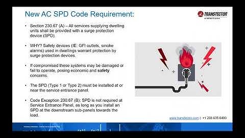 Transtector NEC 2000 Webinar