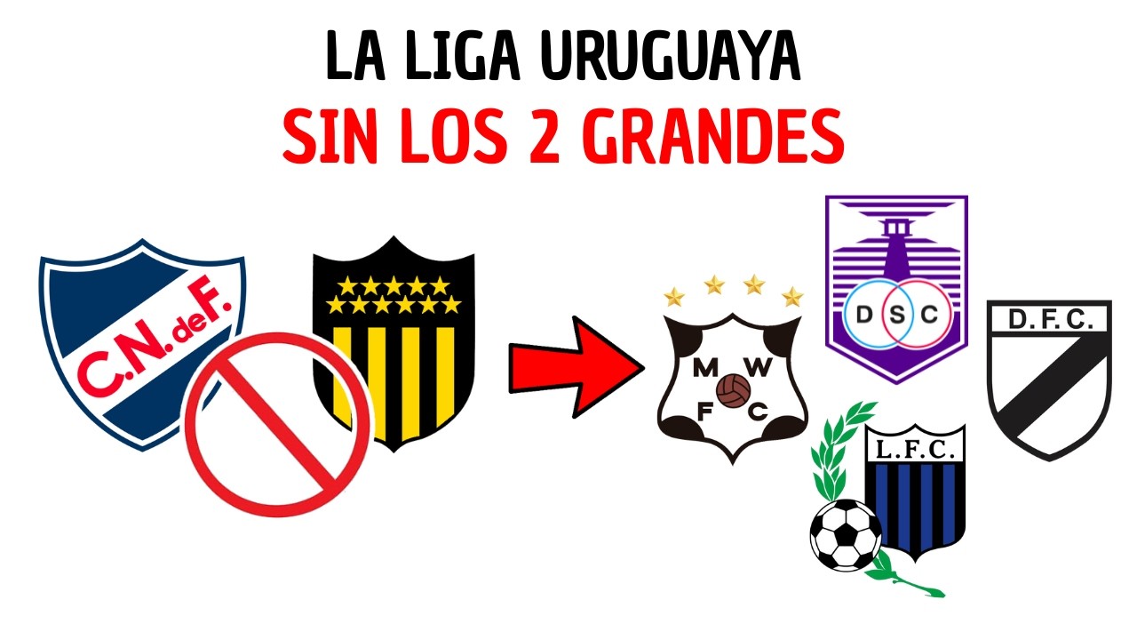 ¿COMO SERIA la LIGA URUGUAYA SIN LOS 2 GRANDES?