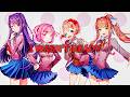 i played doki doki litature club act I completly blindsided ┃It was impactfull
