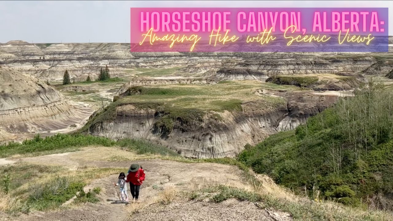 HORSESHOE CANYON, ALBERTA Amazing Hike with Scenic Views YouTube