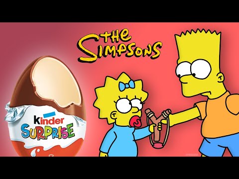 The Simpsons Kinder Surprise COMMERCIAL (Australian Version) LOST MEDIA