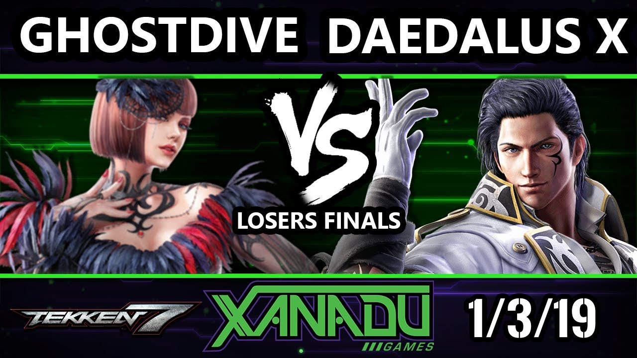 F@X 283 Tekken 7 - Ghostdive (Anna) Vs. Daedalus X (Claudio) - T7 Losers Final