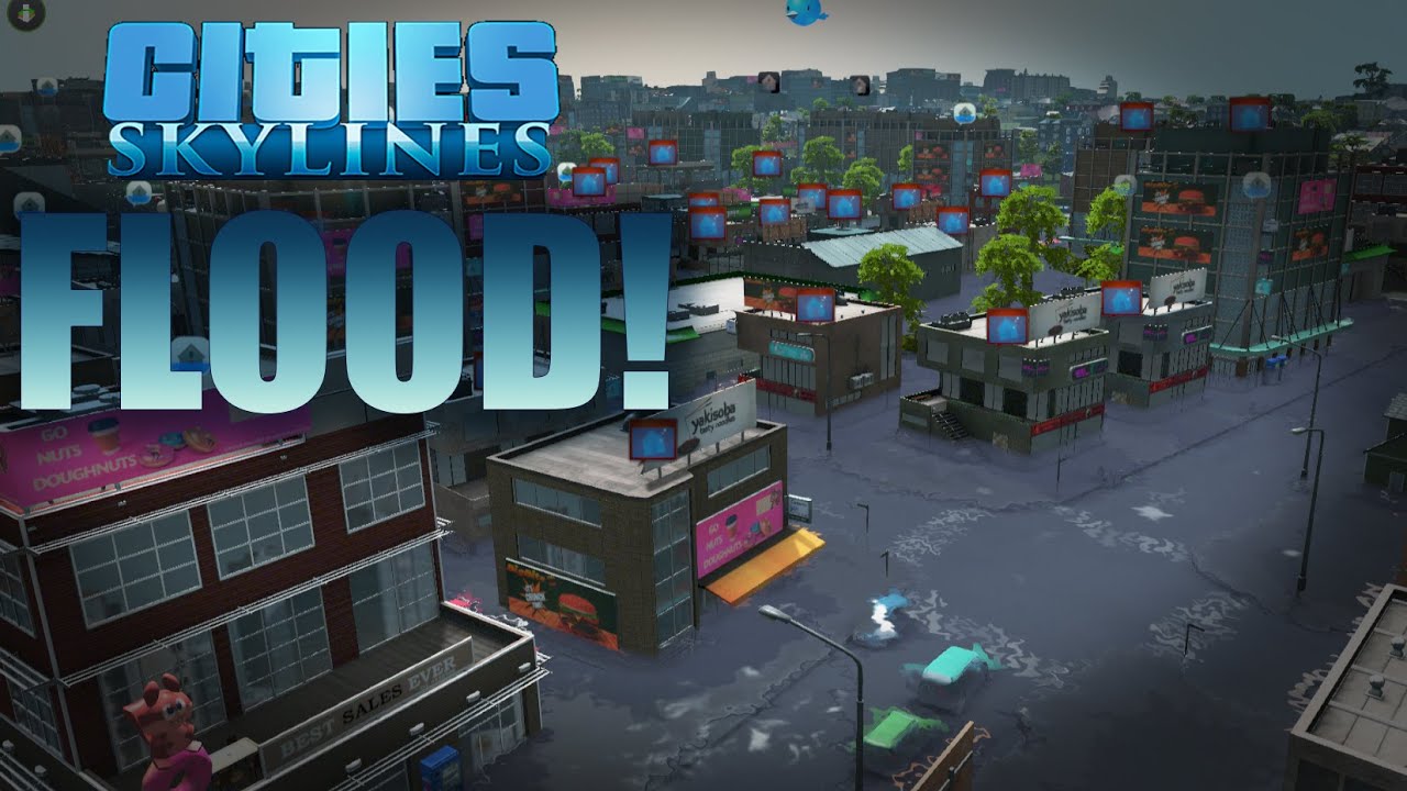 cities skylines hydroelectric dam tsunami youtube