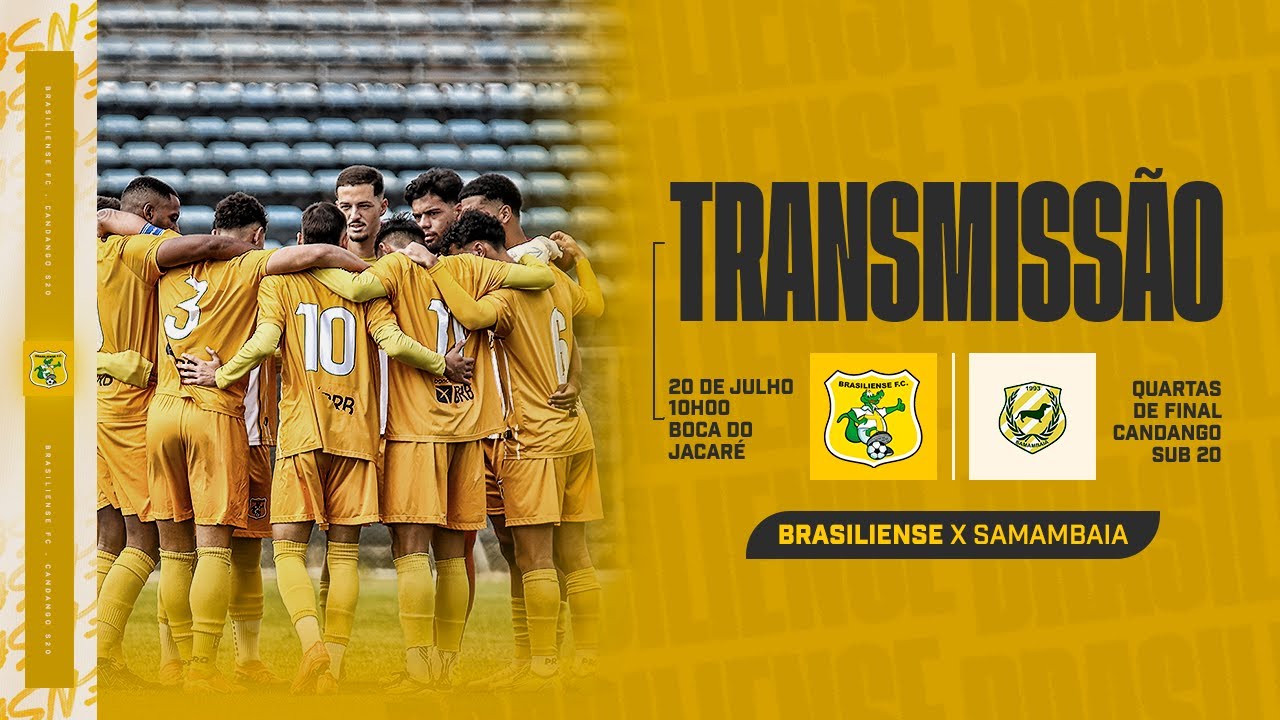 BRASILIENSE X SAMAMBAIA - CANDANGUINHO - QUARTAS DE FINAL - VOLTA - YouTube