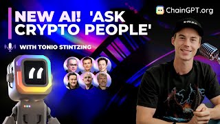NEW AI! 'Ask Crypto People' - by ChainGPT