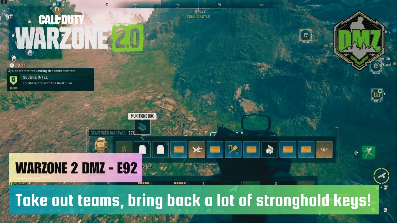 Warzone 2 DMZ - E92: Take out teams, bring back a lot of stronghold
