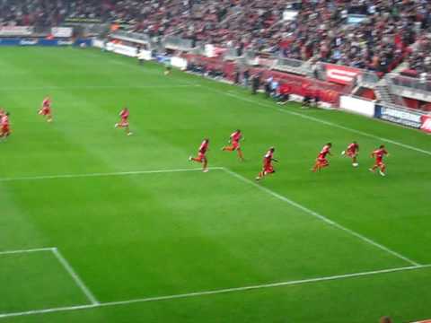 FC Twente-AZ 1-0 Perez (3 mei 2009)