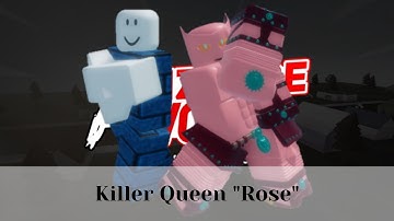 Killer Queen "Rose" | Roblox A Bizarre World: Rewritten Demo