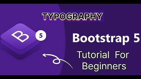 #6 BOOTSTRAP TYPOGRAPHY IN TAMIL| FOR BEGINNERS FOR EASY |  #coding #jobsearch #bootstraptutorial