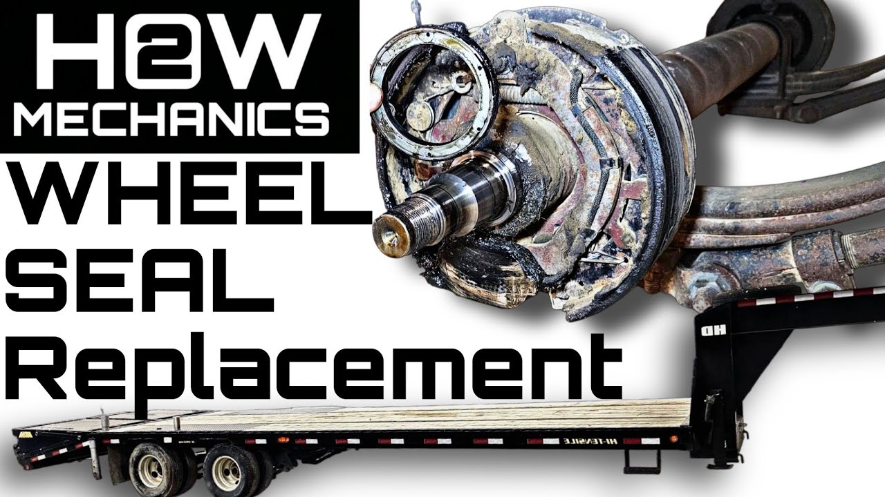 Trailer Wheel Seal Replacement | Easy Fix for Leaky Seals