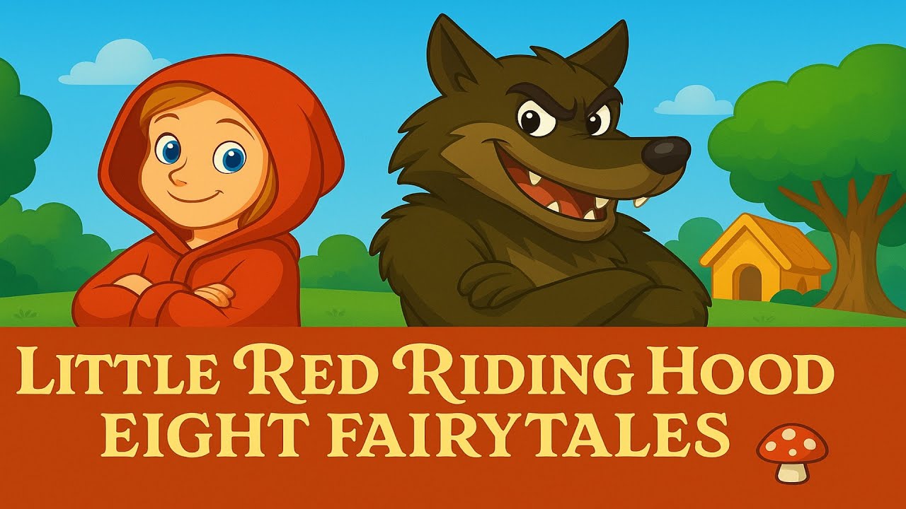 Eight Tales Of Little Red Riding Hood And The Big Bad Wolf 🔴🐺I Animated Fairytales 🌟