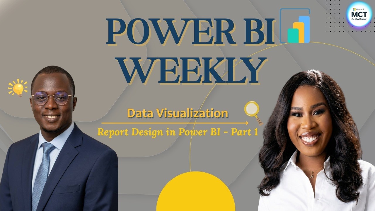 Data Visualization: Report Design in Power BI - Part 1 - YouTube