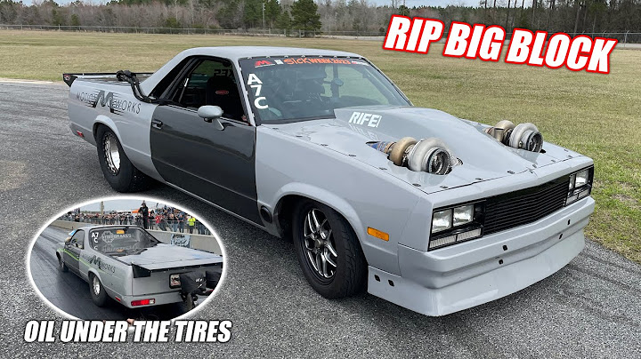 Sick Week Day 3 - Mullet's 3000 Horsepower Big Block Finally Blew Up... It Was a Scary Run!!!