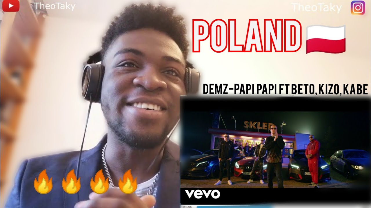 African🇬🇭Reacts to Polish🇵🇱 Rap - Deemz - Papi Papi ft. Beteo, Kizo ...