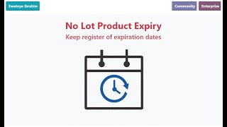 Odoo No Lot Product Expiry | Record Product Expiration Without Tracking Lot/Serial Numbers
