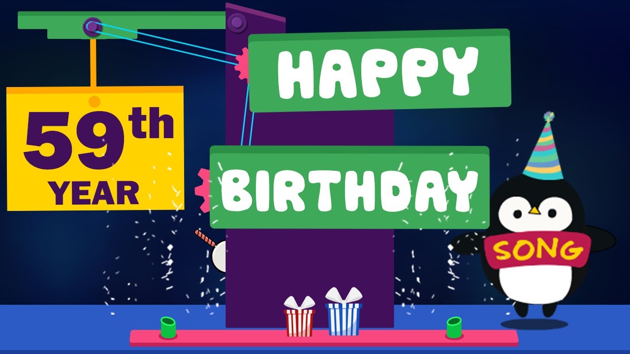 59th Year Happy Birthday to you! Song (59th year HBD Song) happy birthday to you greeting video song